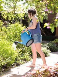 French Blue Watering Can -Garden Pro Shop 06341 1341 tif