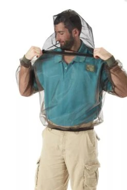 BugBaffler® Adult Hooded Shirt -Garden Pro Shop 30632GR 005V tif