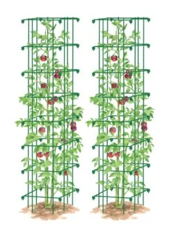 Tomato Towers, Set Of 2 9 Tomato Towers, Set Of 2 -Garden Pro Shop 8587041 0006 GRN tif
