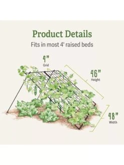 Large Cucumber Trellis -Garden Pro Shop 8587082 dimensions