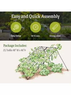 Large Cucumber Trellis -Garden Pro Shop 8587082 product details