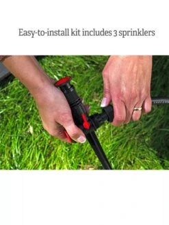 Snip-n-Spray Garden And Landscape Sprinkler System -Garden Pro Shop 8589718 7167 install