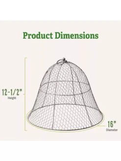 Chicken Wire Cloche 14 Chicken Wire Cloche -Garden Pro Shop 8590210 2