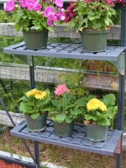 Canopia® By Palram Shelf Kit For Greenhouses, Set Of 2 Shelves 15 Canopia® By Palram Shelf Kit For Greenhouses, Set Of 2 Shelves -Garden Pro Shop 8591033 11V jpg