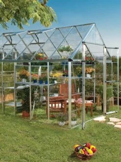 Canopia® By Palram Harmony™ Snap & Grow Greenhouse, 8' -Garden Pro Shop 8591044 01V tif