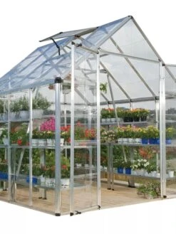 Canopia® By Palram Harmony™ Snap & Grow Greenhouse, 8' -Garden Pro Shop 8591047 02V tif