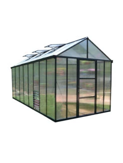 Canopia® By Palram Glory™ Greenhouse, 8' -Garden Pro Shop 8591549 02v glory greenhouse 8 x 16 ft