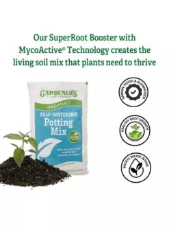 Organic Self-Watering Potting Mix, 20 Qts. -Garden Pro Shop 8592225 3