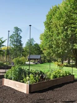 Protection Stakes For Netting, Set Of 4 10 Protection Stakes For Netting, Set Of 4 -Garden Pro Shop 8594434 0015 tif