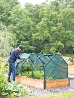 3-Season Plant Protection Tent, 4' X 8' -Garden Pro Shop 8598282 0101 tif