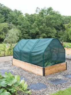 3-Season Plant Protection Tent, 4' X 8' -Garden Pro Shop 8598282 0213 three season garden protection tent 4x8 tif