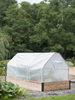 3-Season Plant Protection Tent, 4' X 8' -Garden Pro Shop 8598282 0234 tif