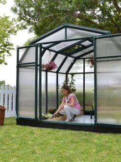 Canopia® By Palram Hobby Gardener Greenhouse, 8' 18 Canopia® By Palram Hobby Gardener Greenhouse, 8' -Garden Pro Shop 8599331 01V tif