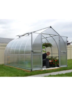 Canopia® By Palram Bella™ Greenhouse, 8' -Garden Pro Shop 8599338 01v