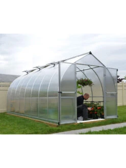 Canopia® By Palram Bella™ Greenhouse, 8' -Garden Pro Shop 8599339 01v