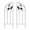 Achla Designs Sunflower Trellis Side Panels, Set Of 2 -Garden Pro Shop 8599488 01v achla designs sunflower trellis side panels