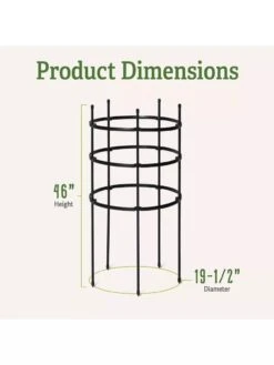 Titan Tomato Cages, Set Of 3 -Garden Pro Shop 8599861 1