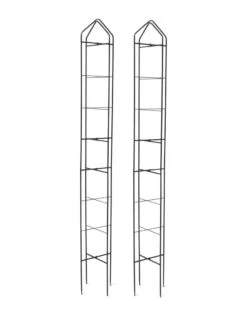 Zenith Folding Garden Supports, Set Of 2 21 Zenith Folding Garden Supports, Set Of 2 -Garden Pro Shop 8600072 05635 tif