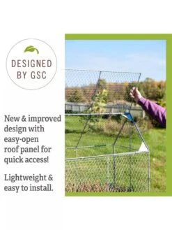 Chicken Wire Crop Coop 19 Chicken Wire Crop Coop -Garden Pro Shop 8609080 3