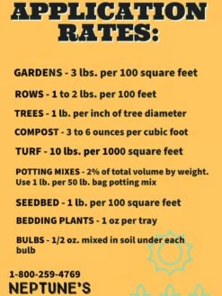 Neptune's Harvest Crab & Lobster Shell Plant Food, 4 Pound -Garden Pro Shop 8610162 04V tif