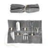 Esschert Waxed Canvas Roll Up Pouch 2 Esschert Waxed Canvas Roll Up Pouch -Garden Pro Shop 8610177 01v esschert waxed canvas roll up tool pouch