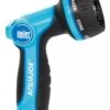 Aqua Joe AJHN102 Heavy Duty Indestructible Metal Multi Function Adjustable Hose Nozzle With Smart Throttle -Garden Pro Shop 8610640 01V jpg