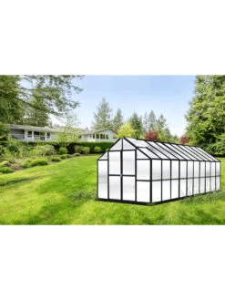 MONT Growers Edition Greenhouse, 8' X 20' 10 MONT Growers Edition Greenhouse, 8' X 20' -Garden Pro Shop 8611197 20ft growers gh blk