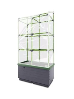 Greenhouse Cover For City Jungle® Tomato Trellis -Garden Pro Shop 8611959 02V tif