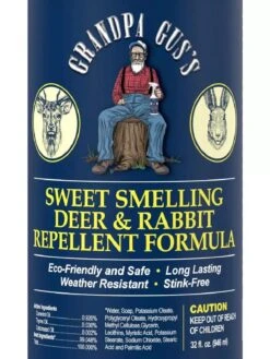 Grandpa Gus's Deer & Rabbit Repellent Spray -Garden Pro Shop 8612427 03V 3 4