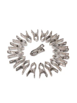 Metal Medium Garden Clips 2.25", Set Of 18 -Garden Pro Shop 8612443 0032 metal medium garden clips set of 18