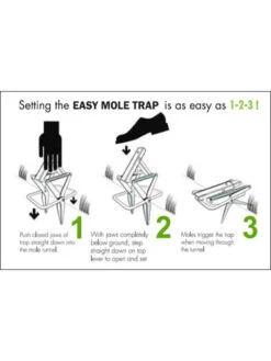 Easy Mole Trap -Garden Pro Shop 8612557 04v 1