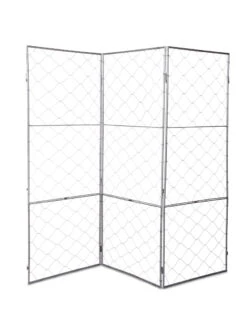 Chicken Wire Pea Trellis -Garden Pro Shop 8612718 0049