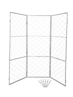 Chicken Wire Pea Trellis -Garden Pro Shop 8612718 0050