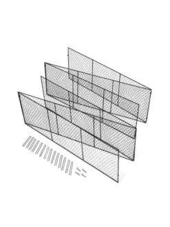 Chicken Wire Critter Fence, 16" High -Garden Pro Shop 8613249 3969