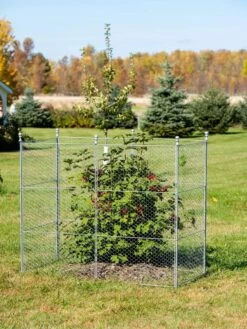 Tall Chicken Wire Critter Fence Extension Panel, Set Of 2 19 Tall Chicken Wire Critter Fence Extension Panel, Set Of 2 -Garden Pro Shop 8613260 0030 1