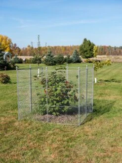 Tall Chicken Wire Critter Fence Extension Panel, Set Of 2 18 Tall Chicken Wire Critter Fence Extension Panel, Set Of 2 -Garden Pro Shop 8613262 0116