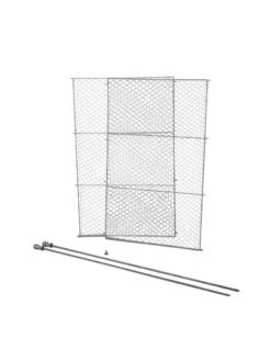 Tall Chicken Wire Critter Fence Extension Panel, Set Of 2 29 Tall Chicken Wire Critter Fence Extension Panel, Set Of 2 -Garden Pro Shop 8613262 6063 tall chicken wire critter fence extension panel set of 2 galvanized