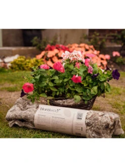 Hortiwool ® Hanging Basket Liner, Set Of 2 -Garden Pro Shop 8613263 16v