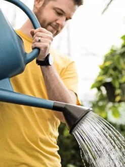 French Blue Watering Can -Garden Pro Shop ChrisAhrensSquare 0118 tif