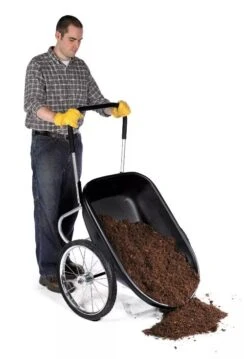 Poly-Tough Cart: A Two-Wheel Wheelbarrow