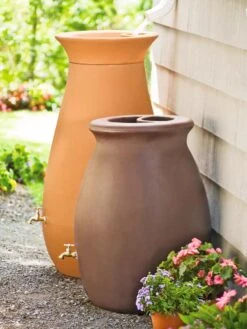 Rainwater Urn, 50 Gallon -Garden Pro Shop GS38683 02 tif