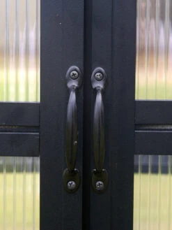 MONT Growers Edition Greenhouse, 8' X 12' -Garden Pro Shop bk door handles 2000 300 dpi 4